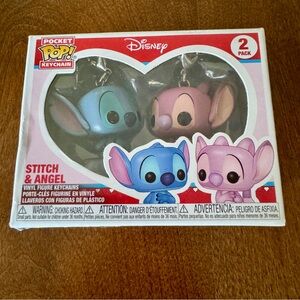 Funko Pop Backpack Keychain Lilo & Stitch & Angel 2 Pack